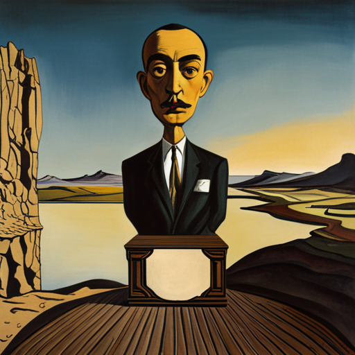 Montaigne en style Salvador Dali - AI Jasper - Xavier Coach Anti Procrastination