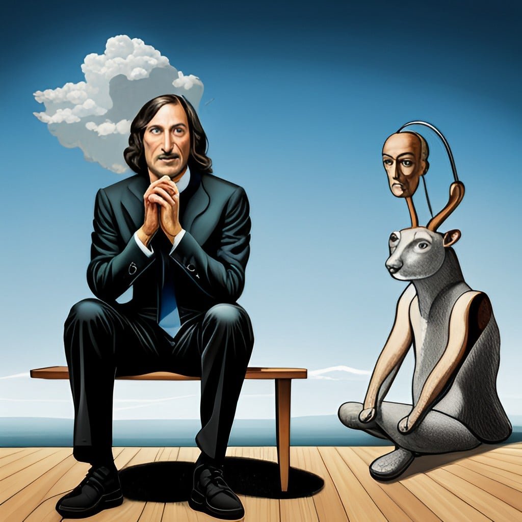 Steve Job AI - Style Salvador Dali AI - avantages et pièges du perfectionnisme - xavier coach anti procrastination