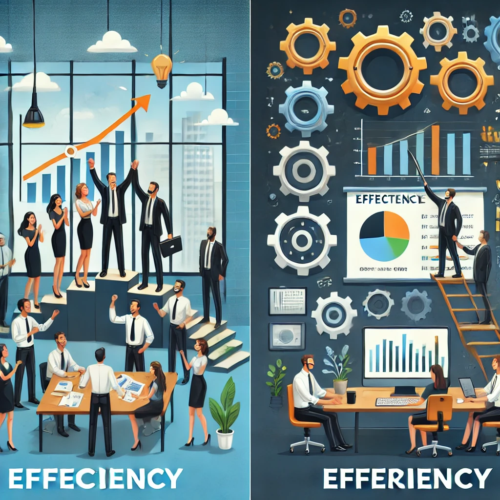 efficience vs efficacité - coach-anti-procrastination.com